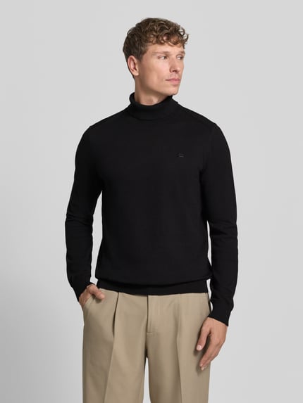 LERROS Regular Fit Strickpullover mit Rollkragen Black 4