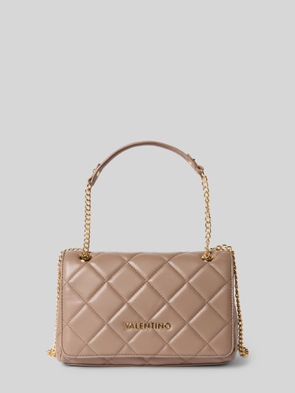 Valentino Bags Handtas met labeldetail, model 'OCARINA' Taupe - 1