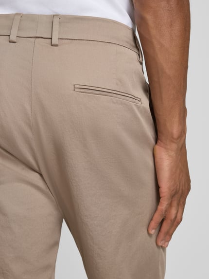 DRYKORN Straight Fit Stoffhose mit Eingrifftaschen Modell 'Ajend' Beige 3