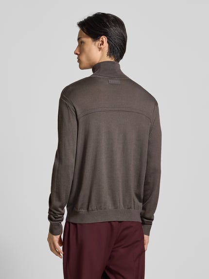 Armani Exchange Golf z elastycznymi wykończeniami Średnioszary 5