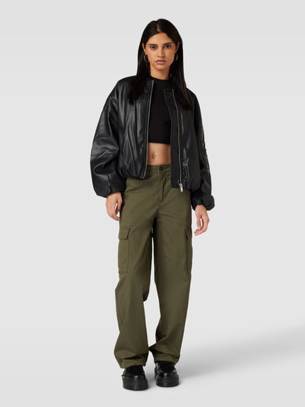 WITHBLACK Jacke in Leder-Optik Black 1