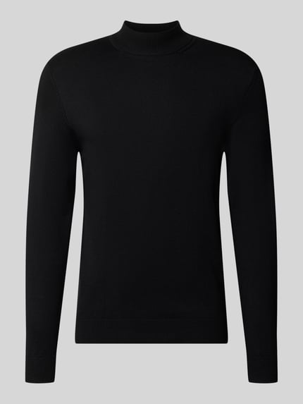 Rollkragenpullover mit Viskose-Anteil Shop The Look MANNEQUINE