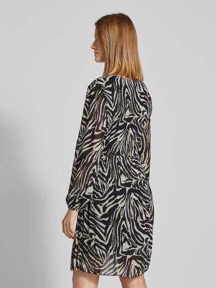 ZABAIONE Mini-jurk met tailleband Zwart - 5