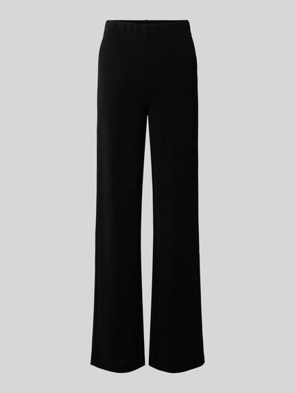 Spodnie materiałowe z prostą nogawką i elastycznym pasem Shop The Look MANNEQUINE