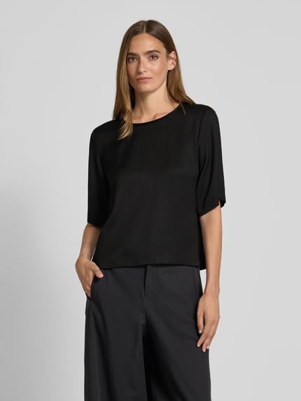DRYKORN Blusenshirt mit 3/4-Ärmel Modell 'DIEDRA' Black 4