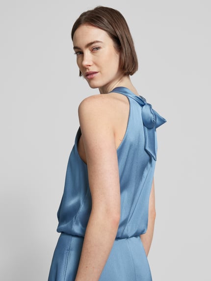 V by Vera Mont Cocktailkleid mit Neckholder Hellblau 3
