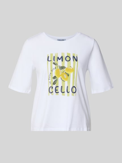 T-Shirt mit Motiv-Print Shop The Look MANNEQUINE
