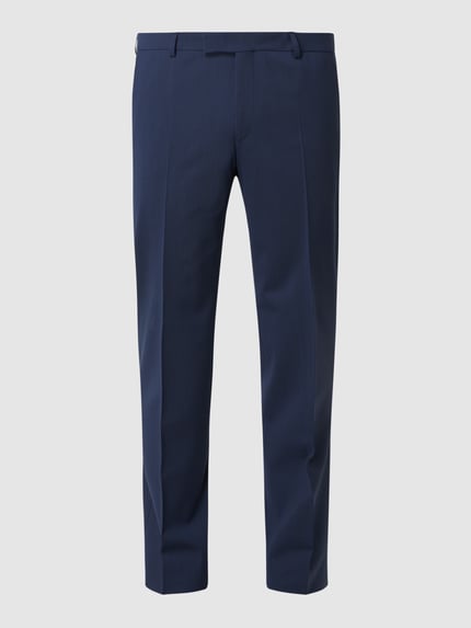 JOOP! COLLECTION Spodnie od garnituru o kroju slim fit z dodatkiem streczu model ‘Blayr’ Granatowy 2