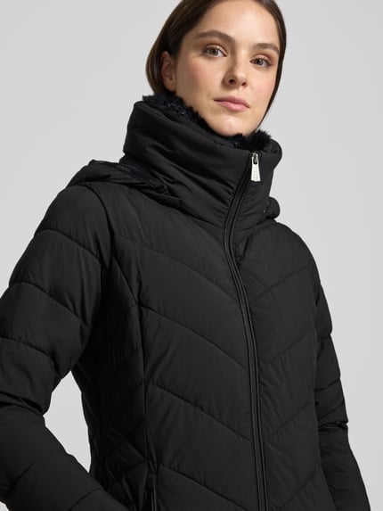 khujo Steppjacke mit Zweiwege-Reißverschluss Modell 'COSETTE' Black 3