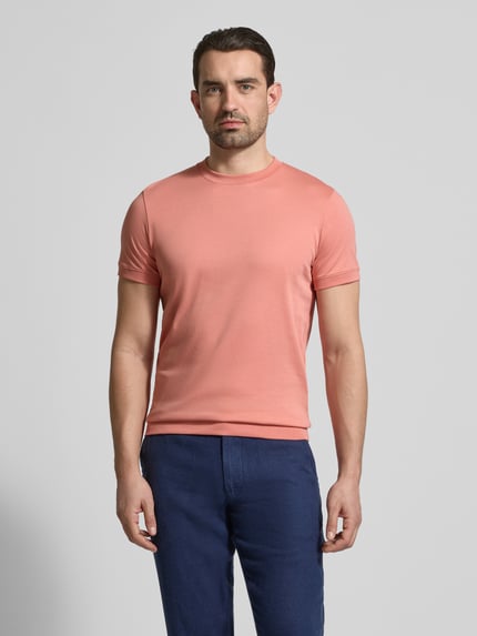 RAGMAN T-Shirt mit Rundhalsausschnitt Apricot 4