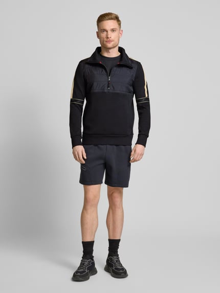 JOY Bluza ze stójką model ‘G-Style’ Antracytowy 1