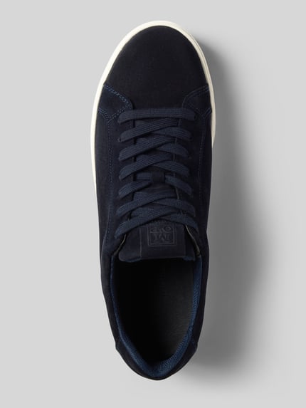 Marc O'Polo Low Top Sneaker aus echtem Rindsleder Marine 3
