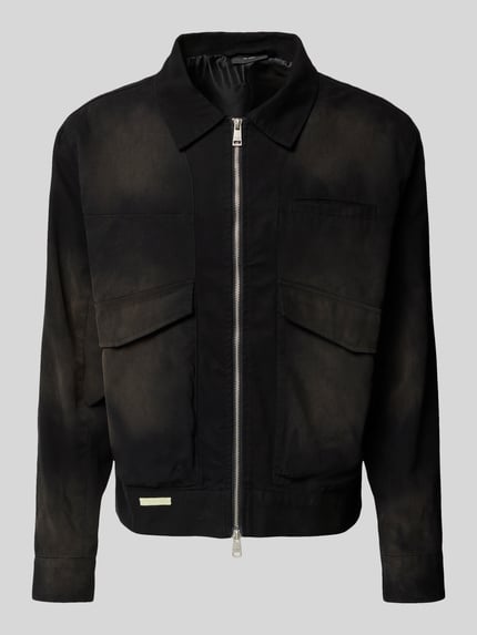 Don´t Waste Culture Jack met labeldetail, model 'Lenoria' Antraciet - 2