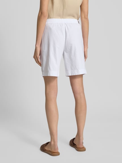 Soyaconcept Relaxed Fit Shorts mit elastischem Bund Modell 'Cissie' Weiss 5