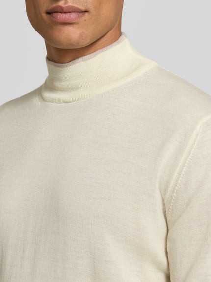 Cruna Strickpullover aus reiner Wolle Offwhite 3