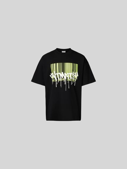 VTMNTS T-shirt met labelprint Black - 2