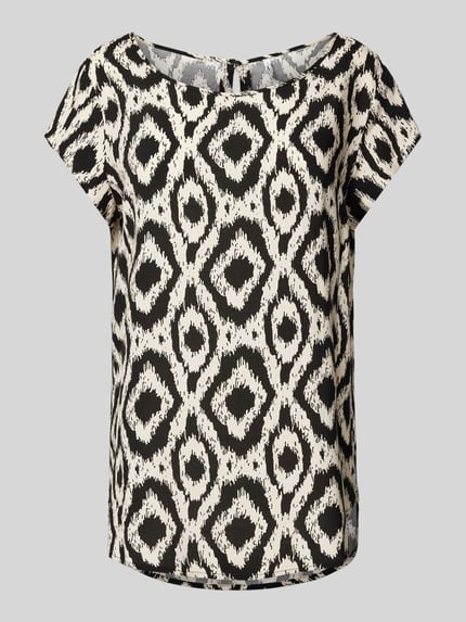 ONLY Blusenshirt aus Viskose Modell 'NOVA' Black 2