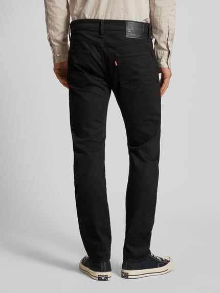 Levi's® Jeansy o kroju tapered fit z 5 kieszeniami model ‘502 NIGHTSHINE’ Czarny 5