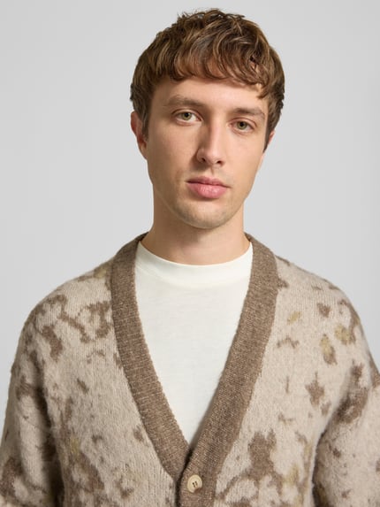 ONLY & SONS Cardigan mit aufgesetzten Taschen Modell 'ONSWILLIS' Beige 3
