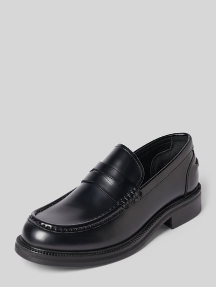 Selected Loafers van echt rundleer model 'BOBBY' Zwart - 1