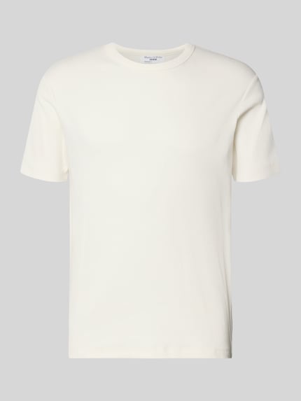 Regular Fit T-Shirt aus Baumwoll-Mix Shop The Look MANNEQUINE