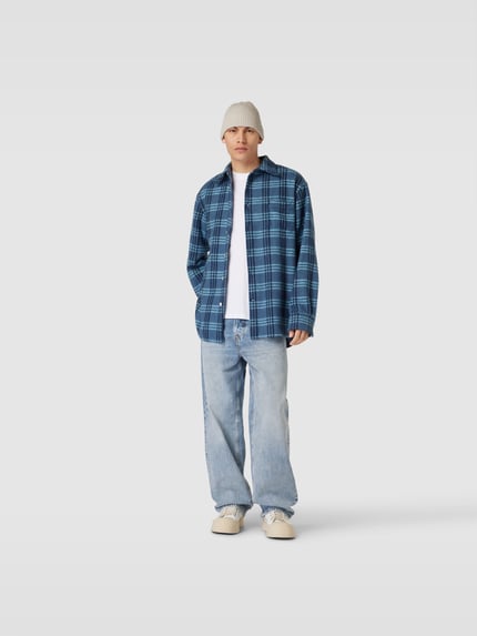 Marni Regular fit vrijetijdsoverhemd van flanel Zwart - 1