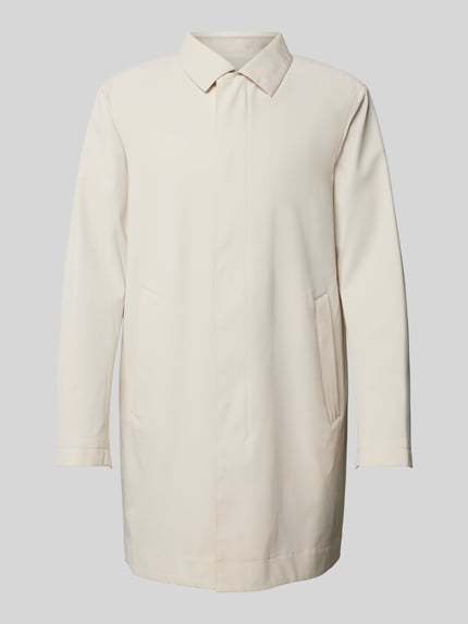 JOOP! COLLECTION Lange jas met platte kraag, model 'Dillon' Beige - 2