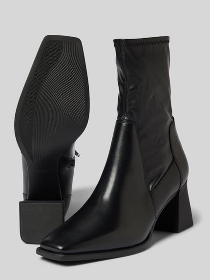 Vagabond Botki z naturalnej skóry bydlęcej model 'HEDDA' Czarny 4