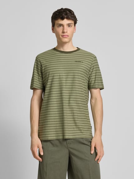 O'Neill T-Shirt mit Label-Stitching Oliv 4