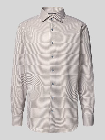 OLYMP SIGNATURE Slim Fit Businesshemd mit Kentkragen Modell 'Savio' Beige 2