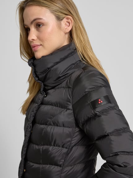 Peuterey Steppmantel mit Stehkragen Modell 'SOBCHAK' Black 3