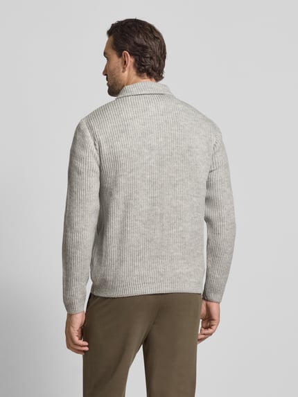 Manuel Ritz Jacke mit Woll-Anteil Hellgrau 5