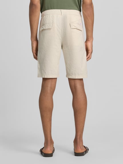 Lindbergh Bermudas aus Leinen-Mix mit französischen Eingrifftaschen Sand 5