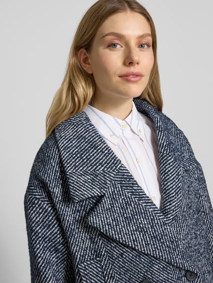 My Essential Wardrobe Regular Fit Jacke mit Woll-Anteil Modell 'Maggie' Black 3