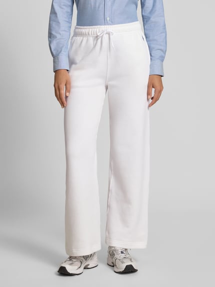 Polo Ralph Lauren Sweatpants mit elastischem Bund Weiss 4