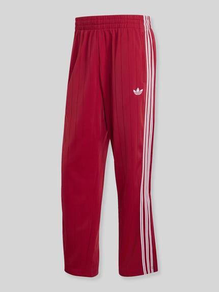 adidas Originals Regular Fit Sweathose mit Kontraststreifen Modell 'FIREBIRD TP DN' Bordeaux 2