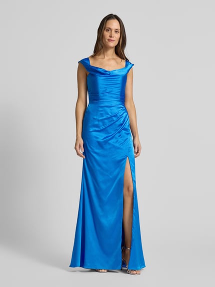 LUXUAR FASHION Abendkleid mit Beinschlitz Royal 4