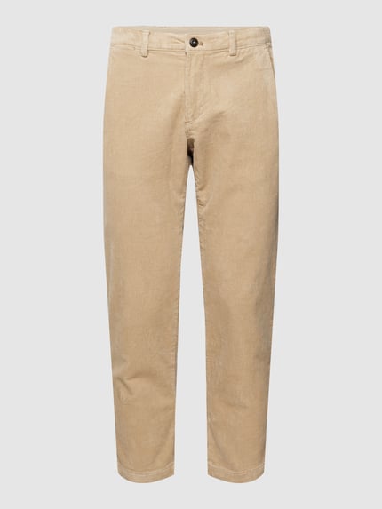 MANGO Hose in Cord-Optik Modell 'berdam' Beige 2