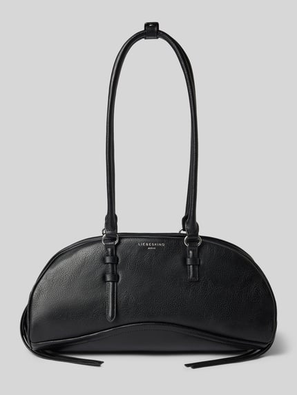 Shoulder Bag aus echtem Leder Modell 'Capri' Shop The Look MANNEQUINE