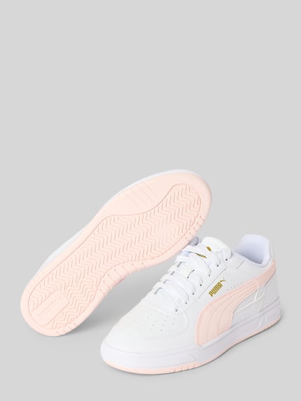 PUMA Sneaker mit dämpfender Gummisohle Modell 'Caven III' Weiss 4