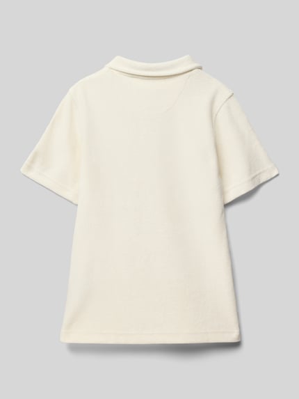 JACK & JONES Regular fit poloshirt met korte knoopsluiting Offwhite - 3
