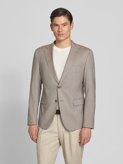 JOOP! COLLECTION Slim Fit 2-Knopf-Sakko mit Pattentaschen Beige 4