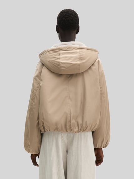 Marc O'Polo Relaxed Fit Blouson mit Wendefunktion Taupe 5