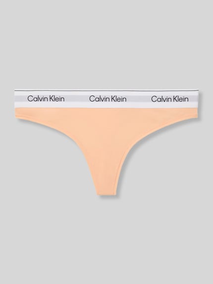 String van katoenmix met logo in band Shop The Look MANNEQUINE