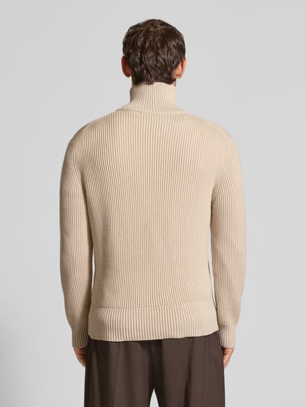 DRYKORN Gebreide pullover met schipperskraag, model 'MANUELO' Beige - 5