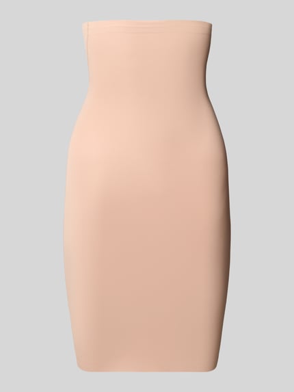 Produktfoto, High Waist Shaping-Rock mit nahtloser Passform von MAGIC Bodyfashion, Minirock in Beige, glatte Oberfläche, Material-Mix mit Stretch-Anteil