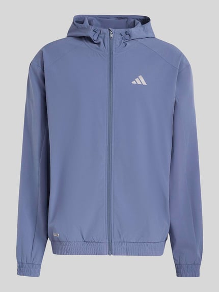 adidas Training Regular Fit Trainingsjacke mit Logo-Patch Dunkelblau 1