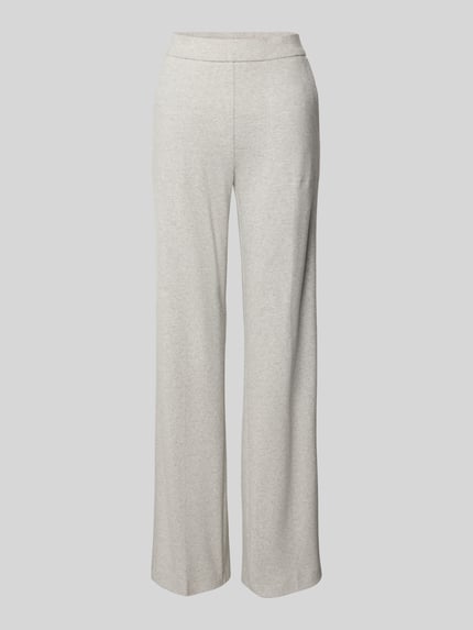 CAMBIO Stoffen broek met achterzakken Lichtgrijs gemêleerd - 2