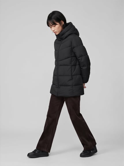 Jake*s Casual Pufferjacke mit Kapuze Black 1