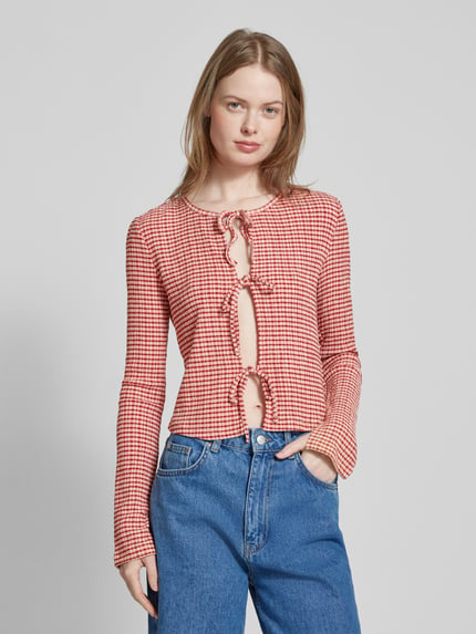 Scotch & Soda Longsleeve mit Schnürverschluss Rose 4